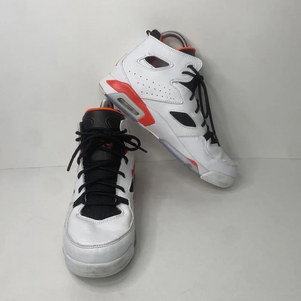 Nike Air‎ Jordan Flight Club '91 White Infrared DM1685-106 Size 7Y. Ships Today!